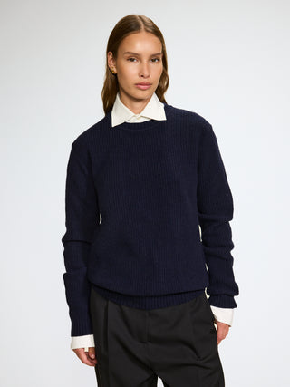 Merino Rib Knit Sweater
