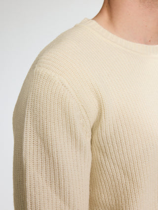 Merino Rib Knit Sweater