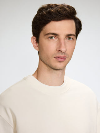 345g Cotton Crewneck Sweater