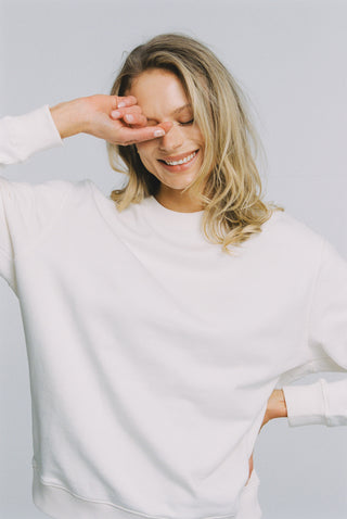 345g Cotton Crewneck Sweater