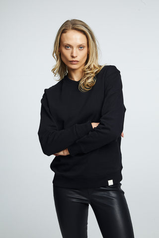 345g Cotton Crewneck Sweater