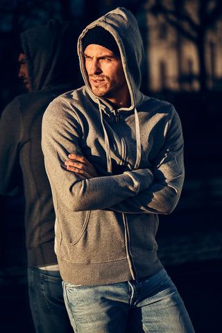 Organic Cotton Zip Hood