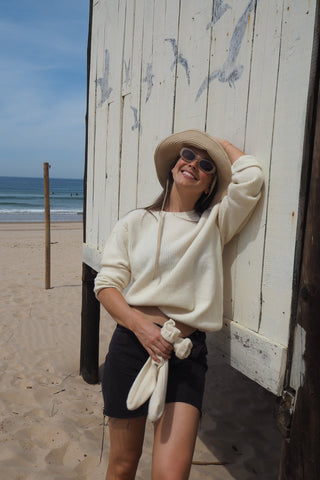 Merino Rib Knit Sweater