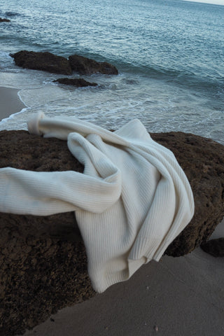 Merino Rib Knit Sweater