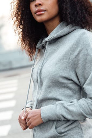 Organic Cotton Zip Hood