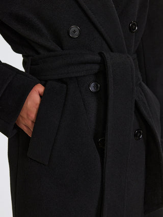 WMN DOUBLE BREASTED COAT