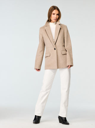 WMN WOOL/SILK BLAZER