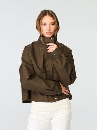 WMN COTTON SHORT JACKET