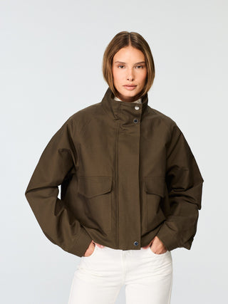WMN COTTON SHORT JACKET