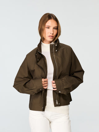 WMN COTTON SHORT JACKET