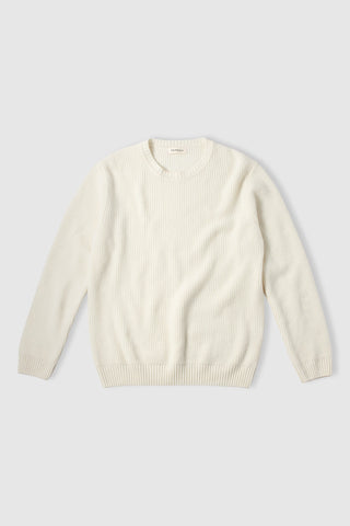 RIB KNIT SWEATER W