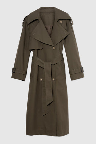 WMN COTTON TRENCH