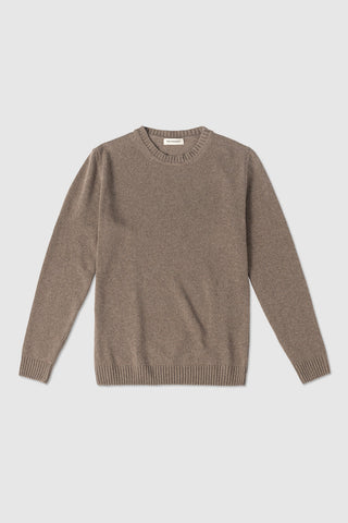 CASHMERE/MERINO SWEATER W