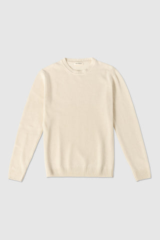 CASHMERE/MERINO SWEATER W