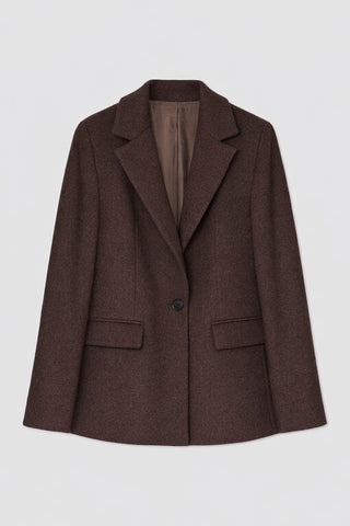 WMN WOOL/SILK BLAZER