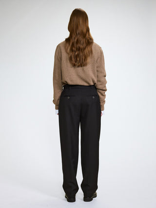 CASHMERE/MERINO SWEATER W