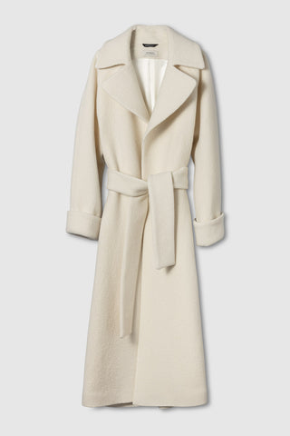 WMN WOOL COAT LONG