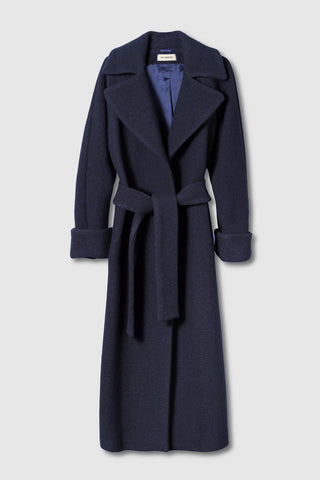 WMN WOOL COAT LONG
