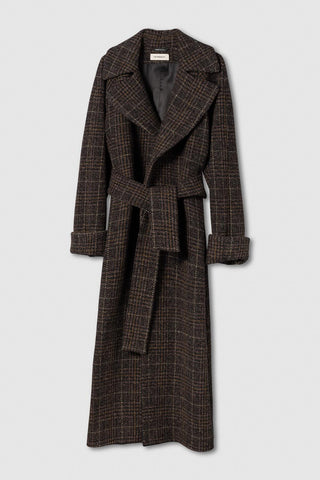 WMN WOOL COAT LONG