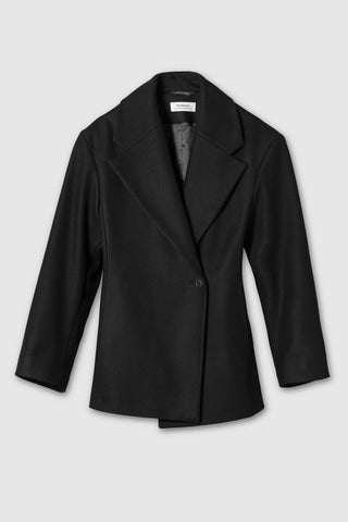 WMN WOOL JACKET SHORT