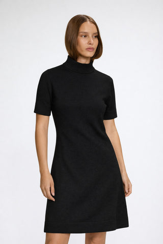 MERINO SHORT SLEEVE DRESS