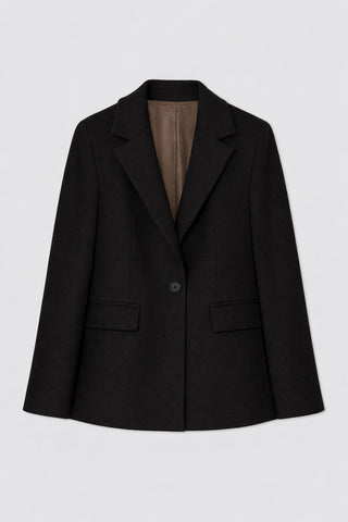 WMN WOOL/SILK BLAZER