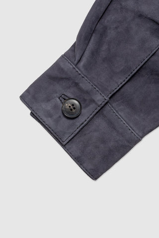 SUEDE SHIRT JACKET