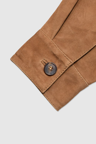 SUEDE SHIRT JACKET