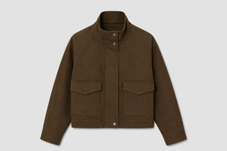 WMN COTTON SHORT JACKET
