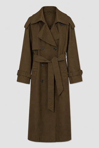 WMN COTTON TRENCH