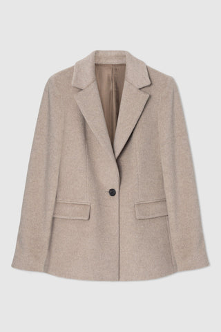WMN WOOL/SILK BLAZER