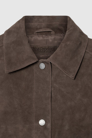 WMN SUEDE SHORT JACKET
