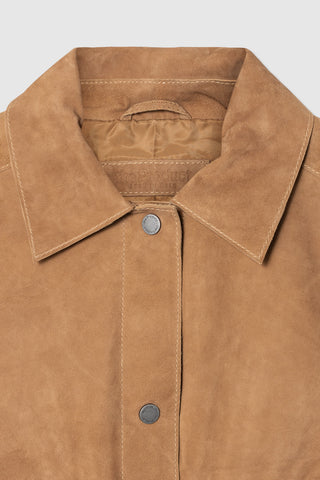 WMN SUEDE SHORT JACKET