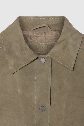 WMN SUEDE SHORT JACKET