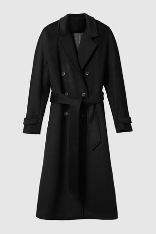 WMN DOUBLE BREASTED COAT