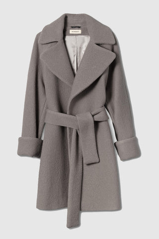 WMN WOOL COAT MID